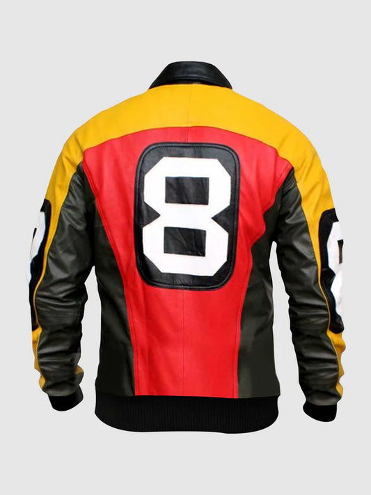 Multi-Color Bomber Jacket – Trendy Unisex Streetwear with Bold Color Blocking